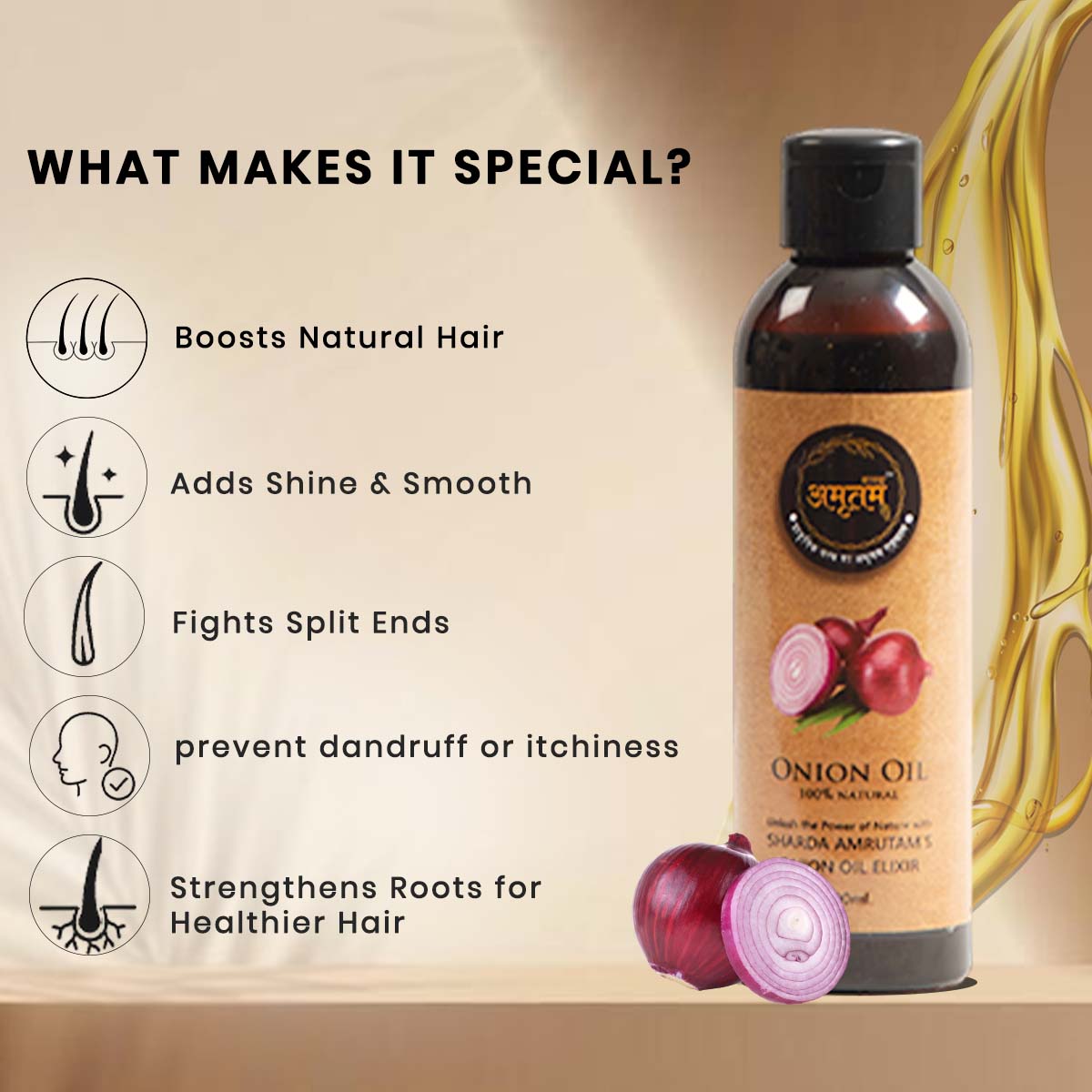 Onion Hair Oil - 200ml