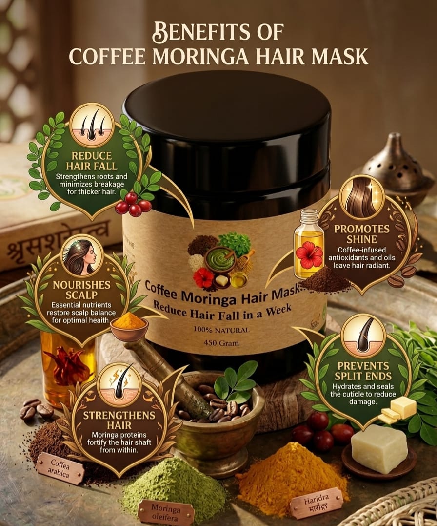Coffee Moringa Hair Mask