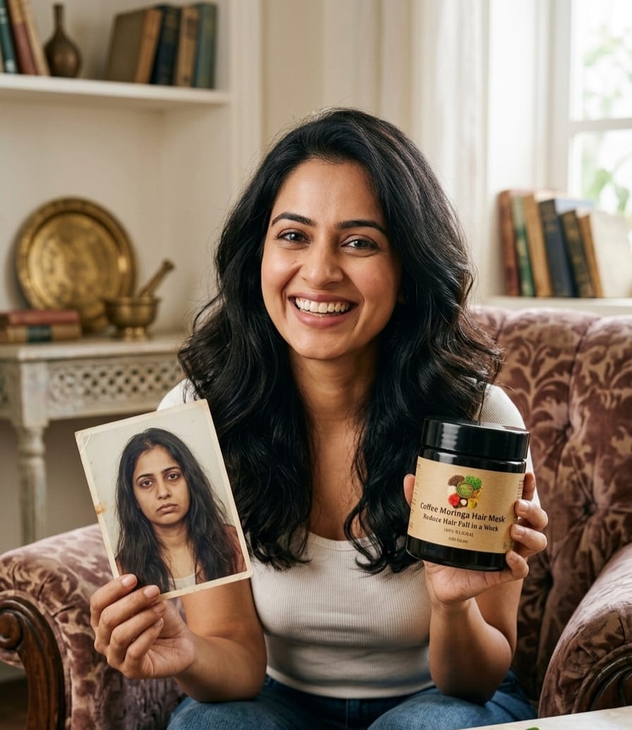 Coffee Moringa Hair Mask