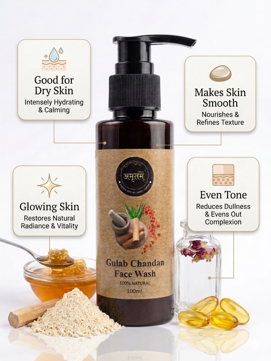 Gulab Chandan Face Wash